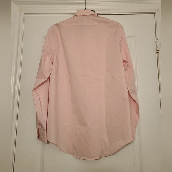 CK Men's Pink Dress Shirt Size 15.5 32/33 Slim Fit - Picture 7 of 7